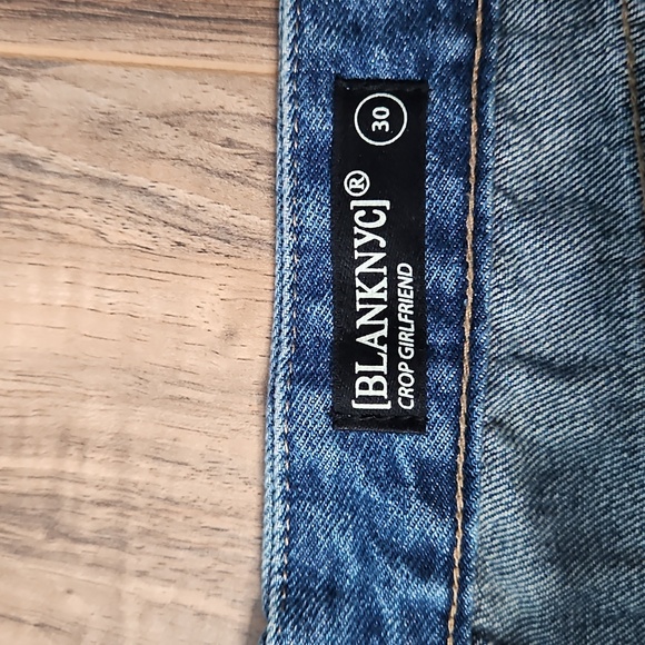 BLANKNYC Women's Destroyed Distressed Blue Jeans 30 - Picture 9 of 15